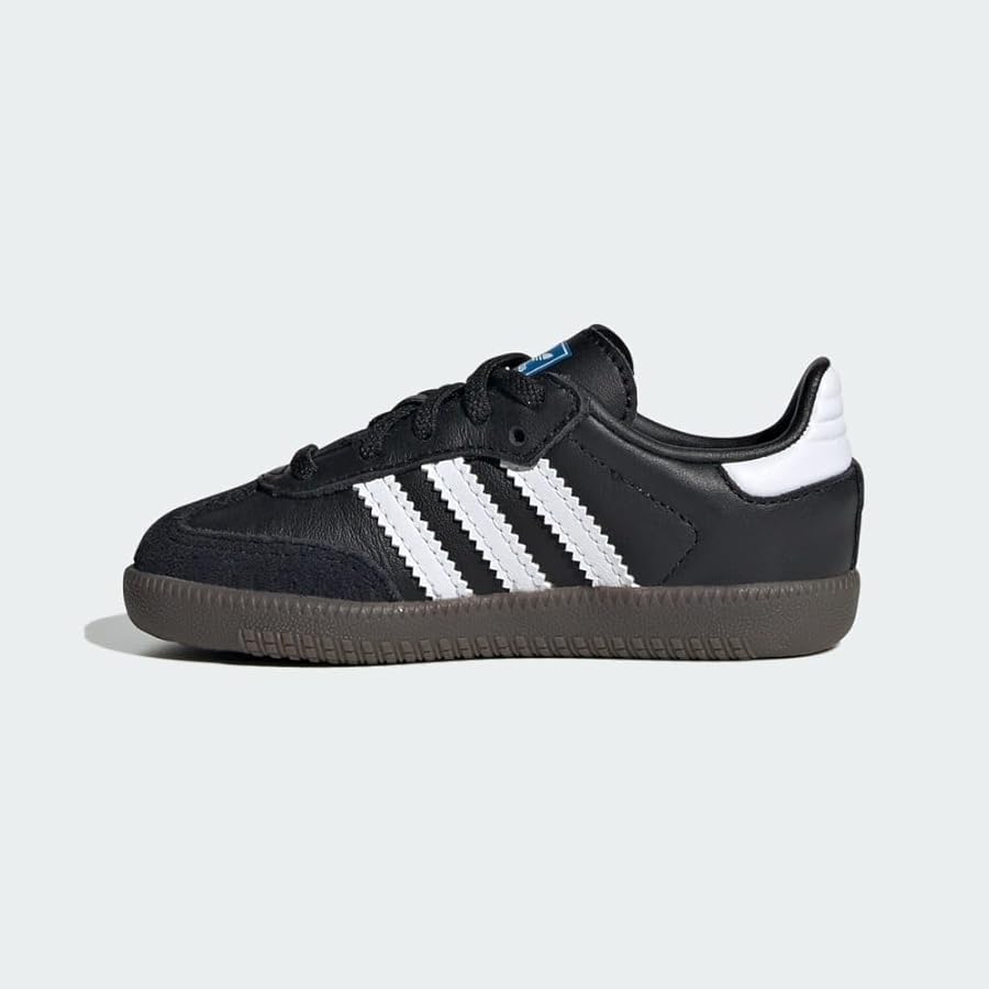Amazon.com | adidas Baby CBLACK/FTWWHT Unisex Samba OG EL I